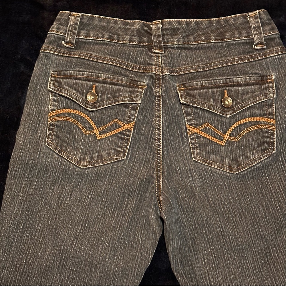 Nine West Mid Rise Bootcut Trouser Jeans 26S